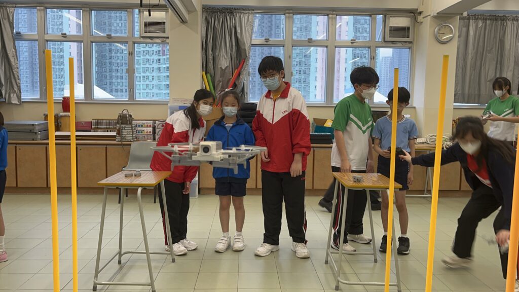 東華三院王余家潔小學無人機體驗活動