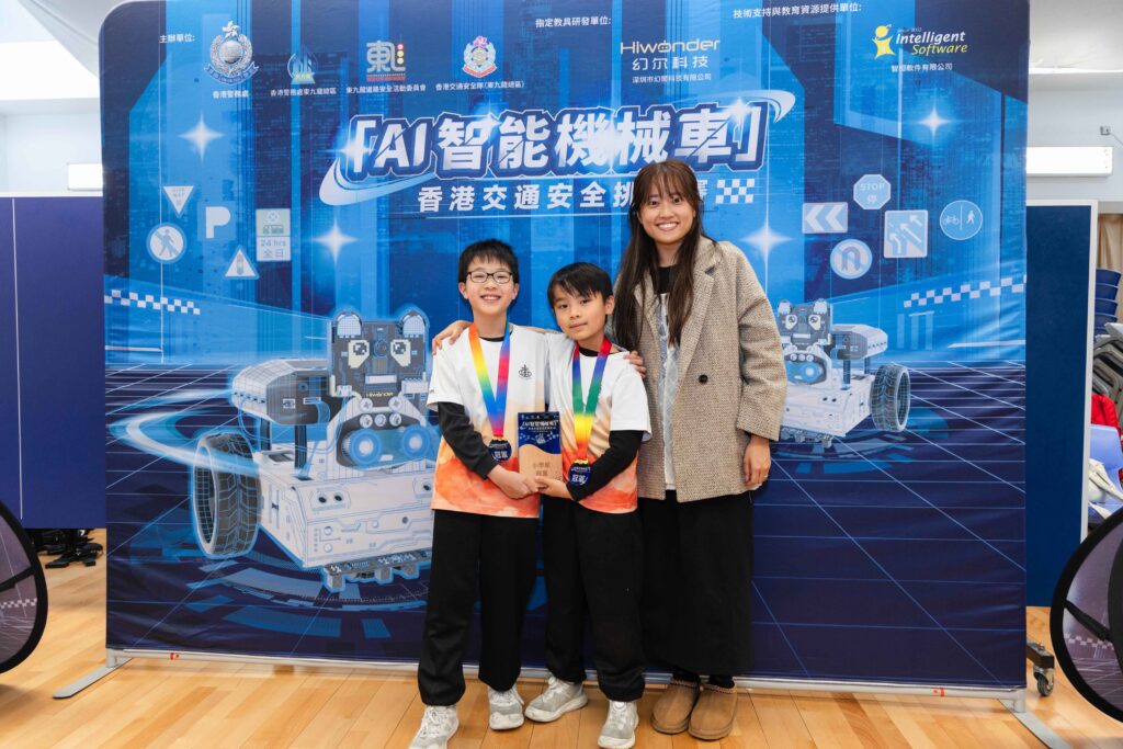 智啟學教 AI 人工智能 課程 活動 學界比賽 中小學 機械車